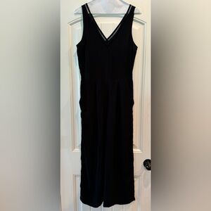 NWT Lucky Brand Black Viscose Jumpsuit